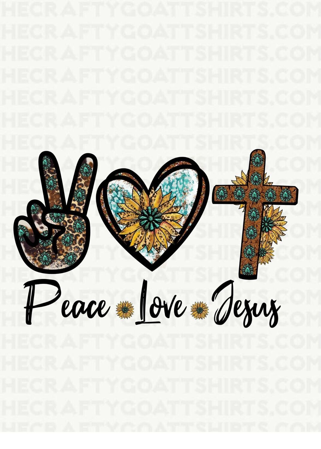 Peace Love Jesus