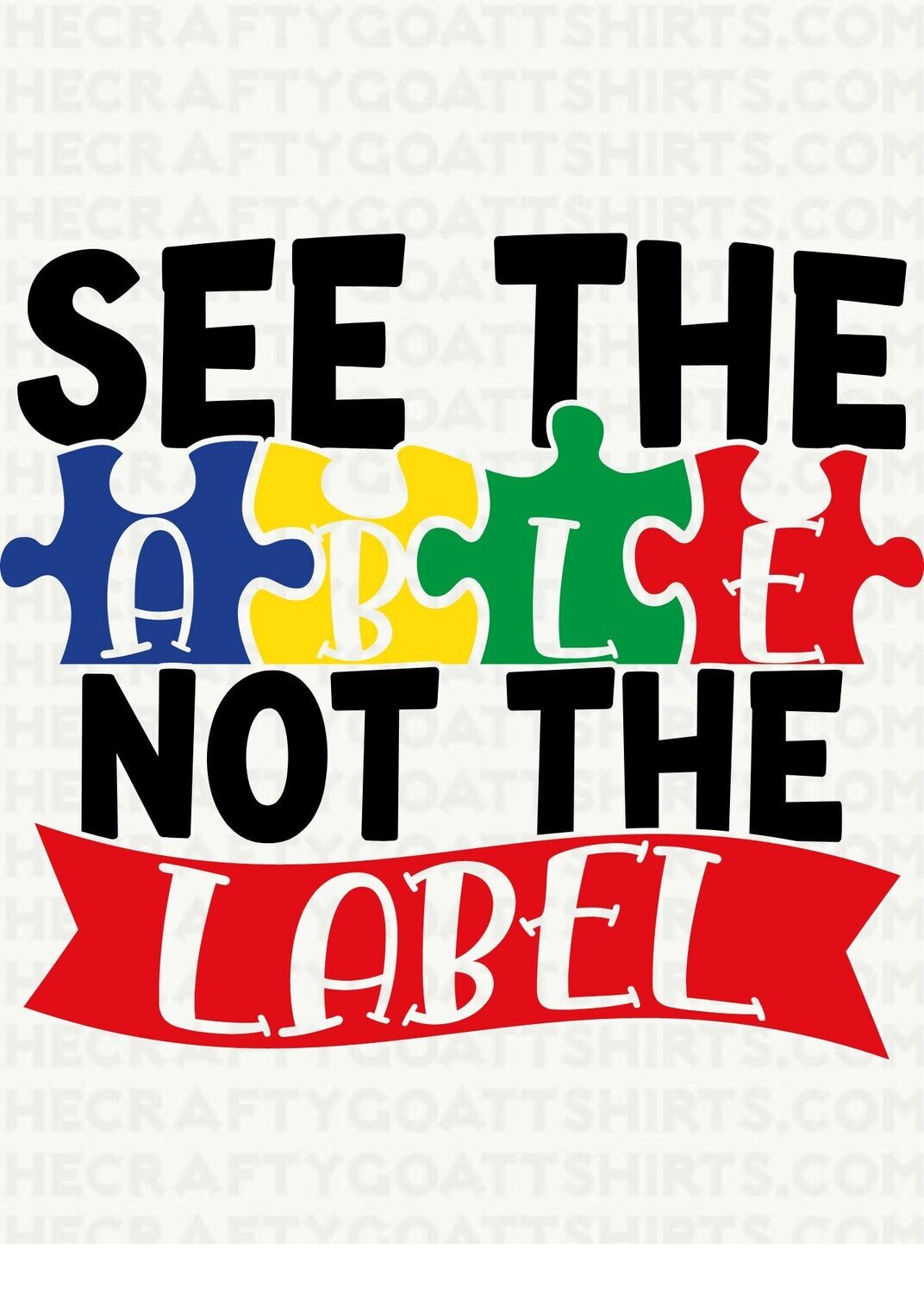 See the able not the Label
