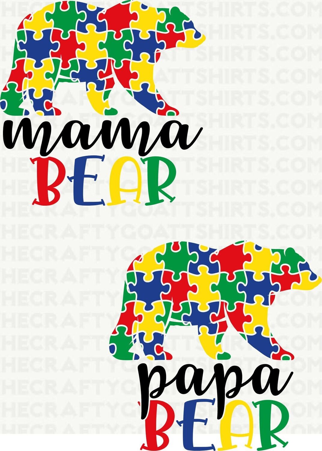 Mama Bear/ Papa Bear