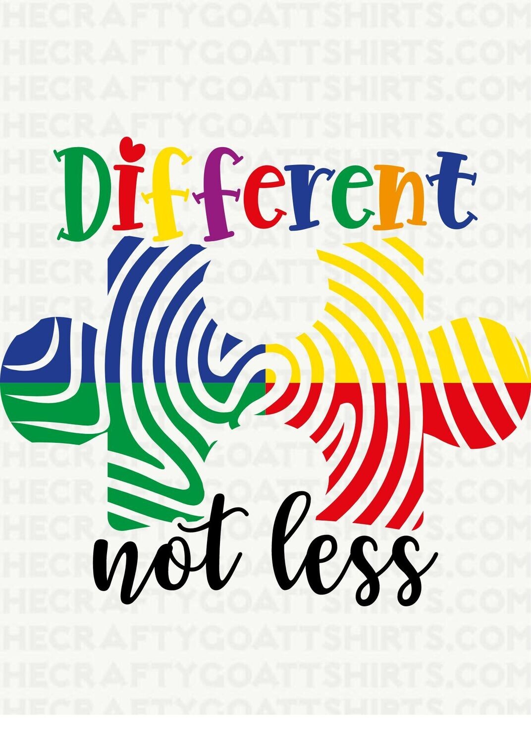 Different Not Less
