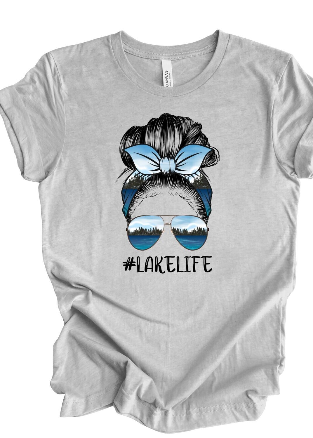 Lake Life Messy Hair