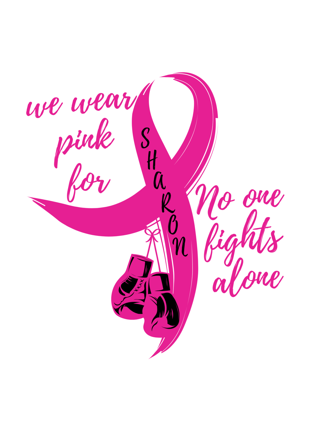 We Wear Pink For Sharon (116 Pieces)