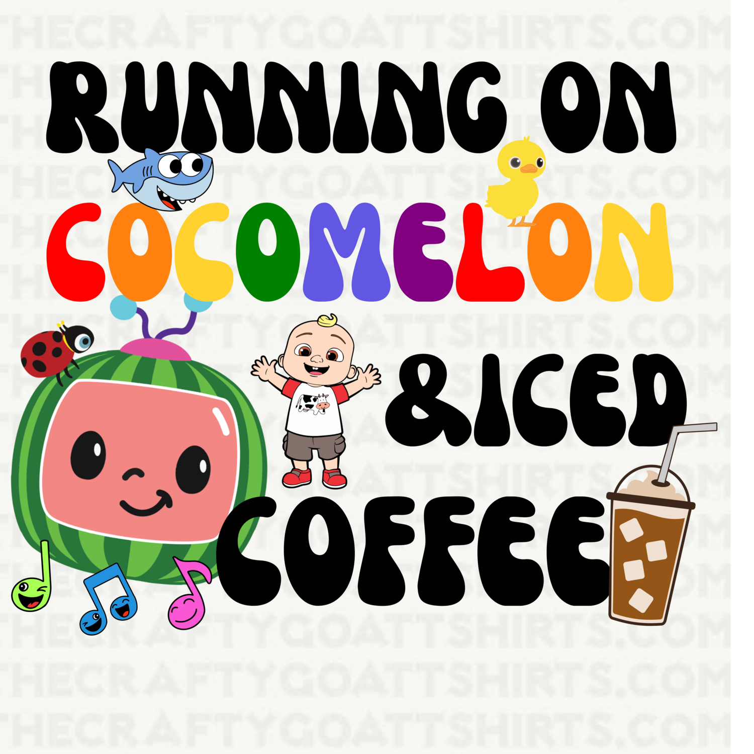 Running on Cocomelon and Iced Coffee