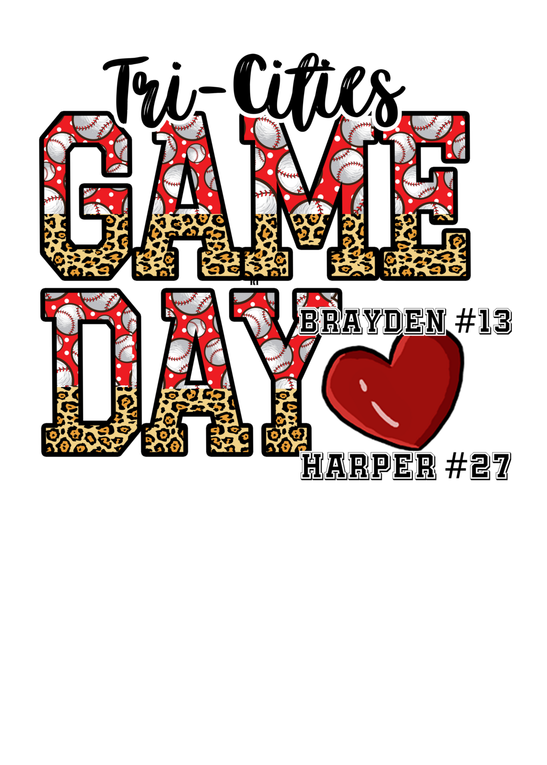 Tri-Cities Baseball Game Day (names can be changed or taken off)