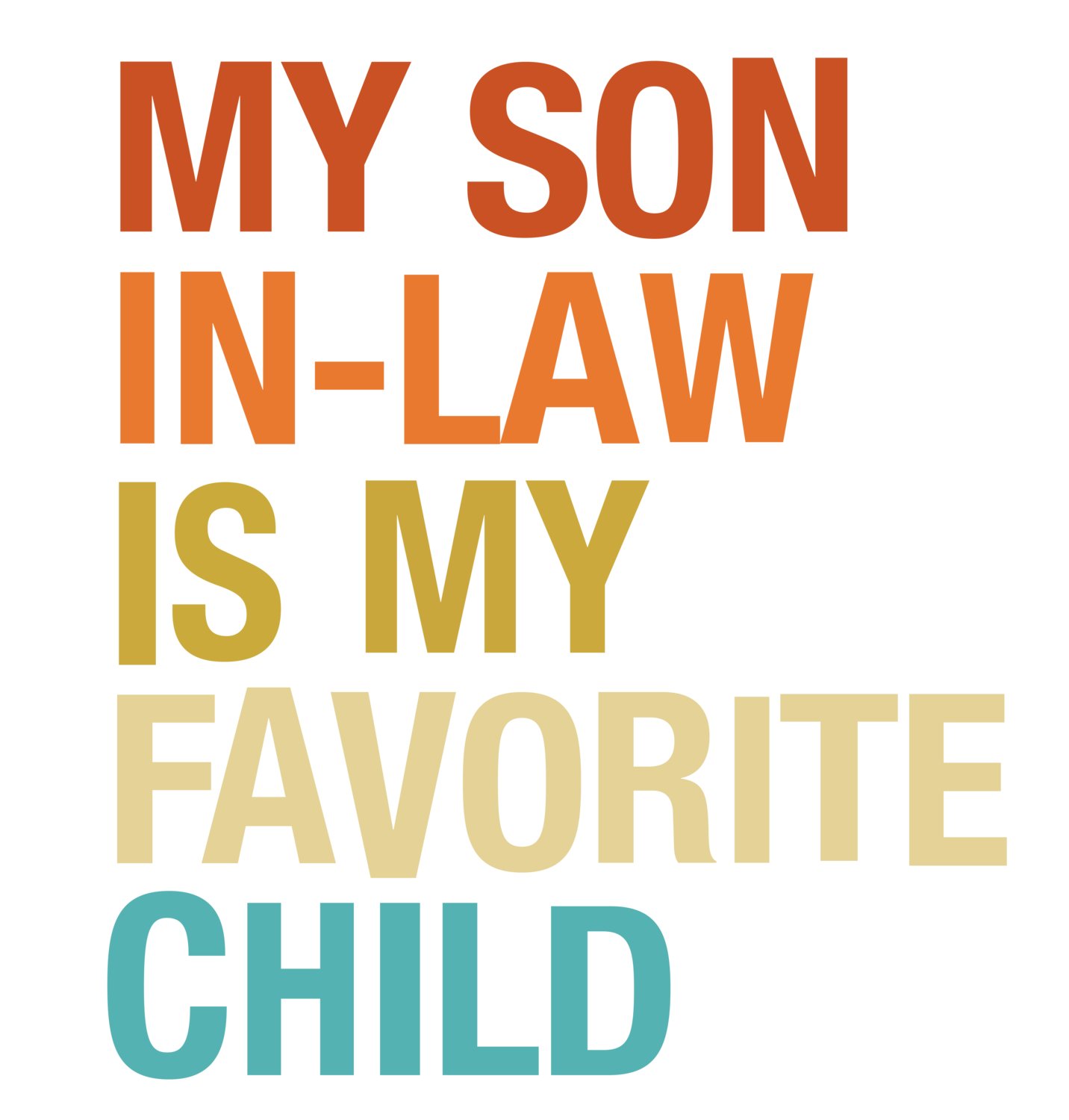My Son in Law Is my Favorite.