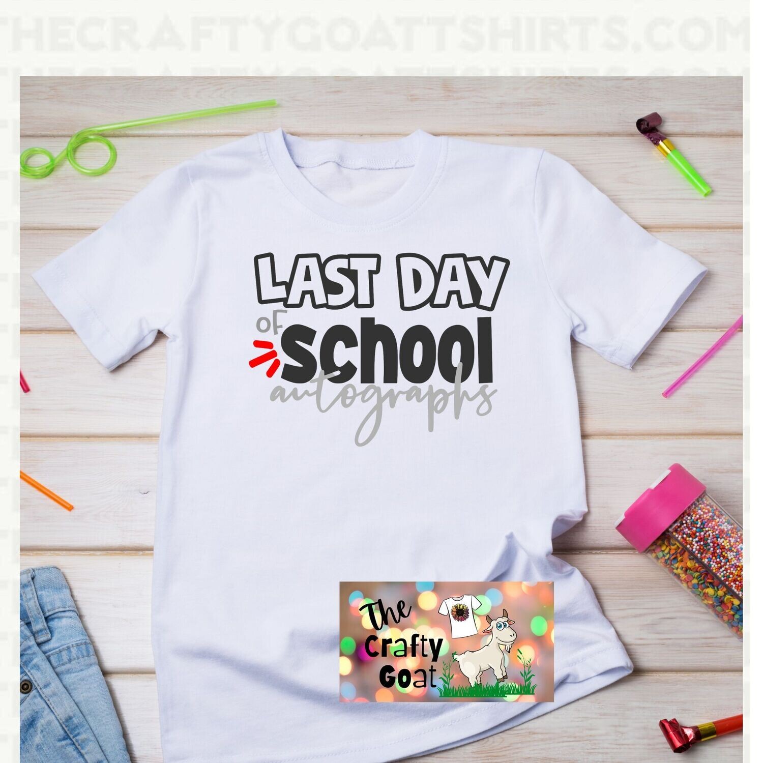 Last Day of School Autographs