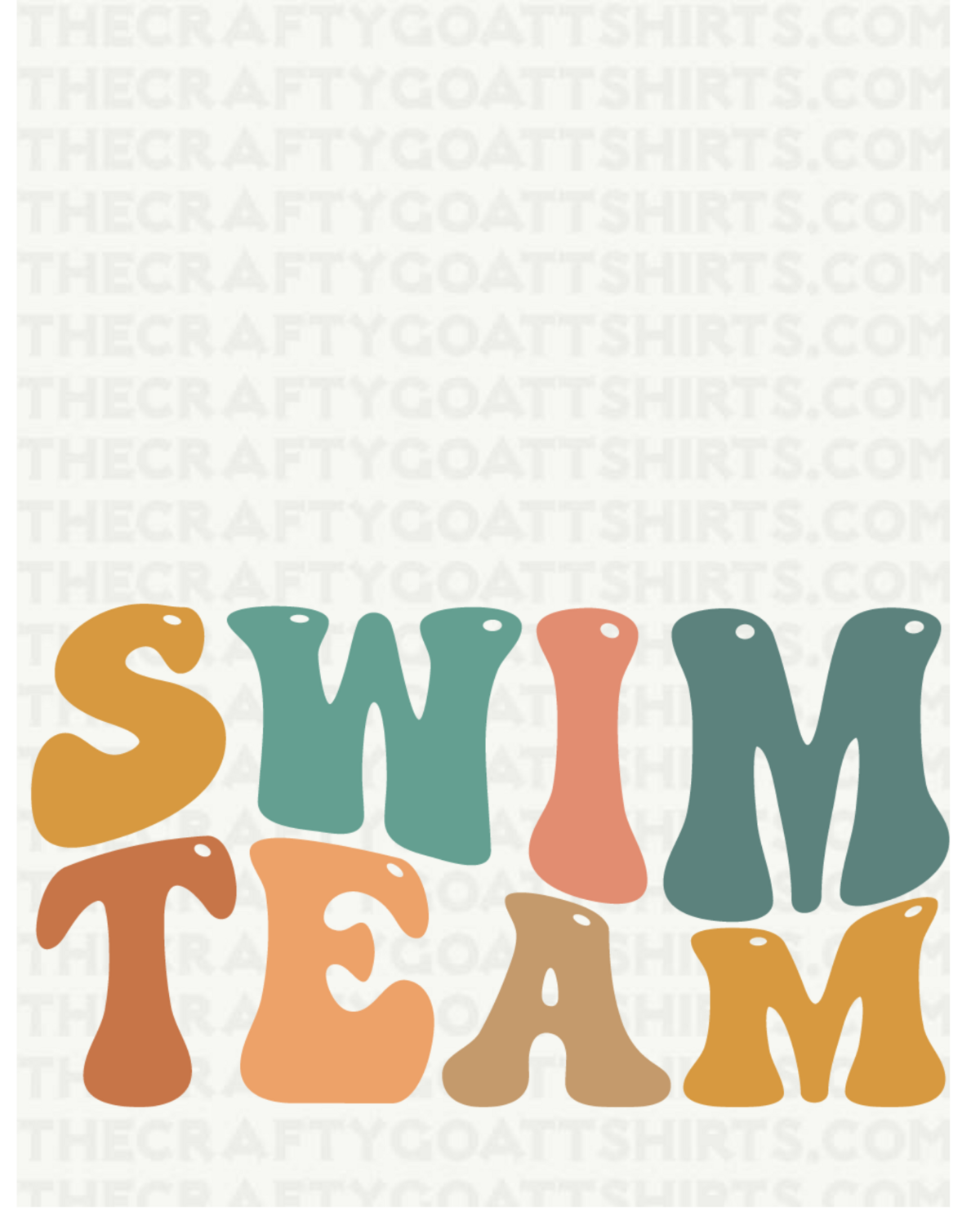 Swim Team Retro Wave