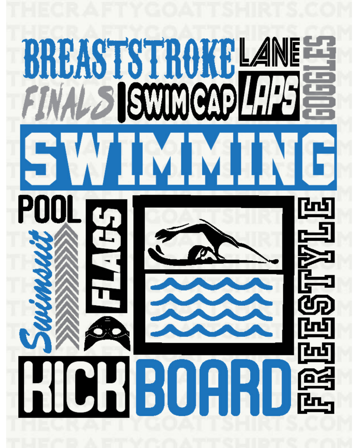 Swimming Words