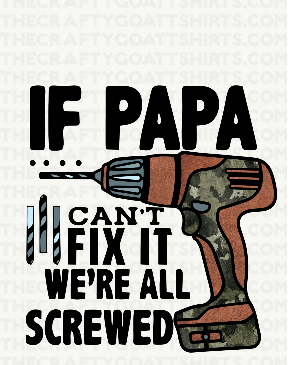 If papa can&#39;t fix it we&#39;re all screwed