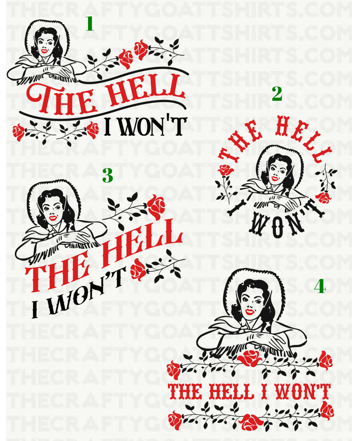 The HELL I wont