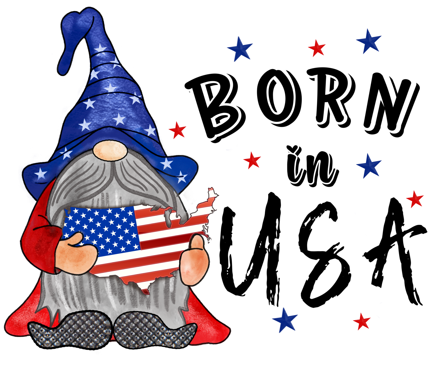 Born in the USA Gnome