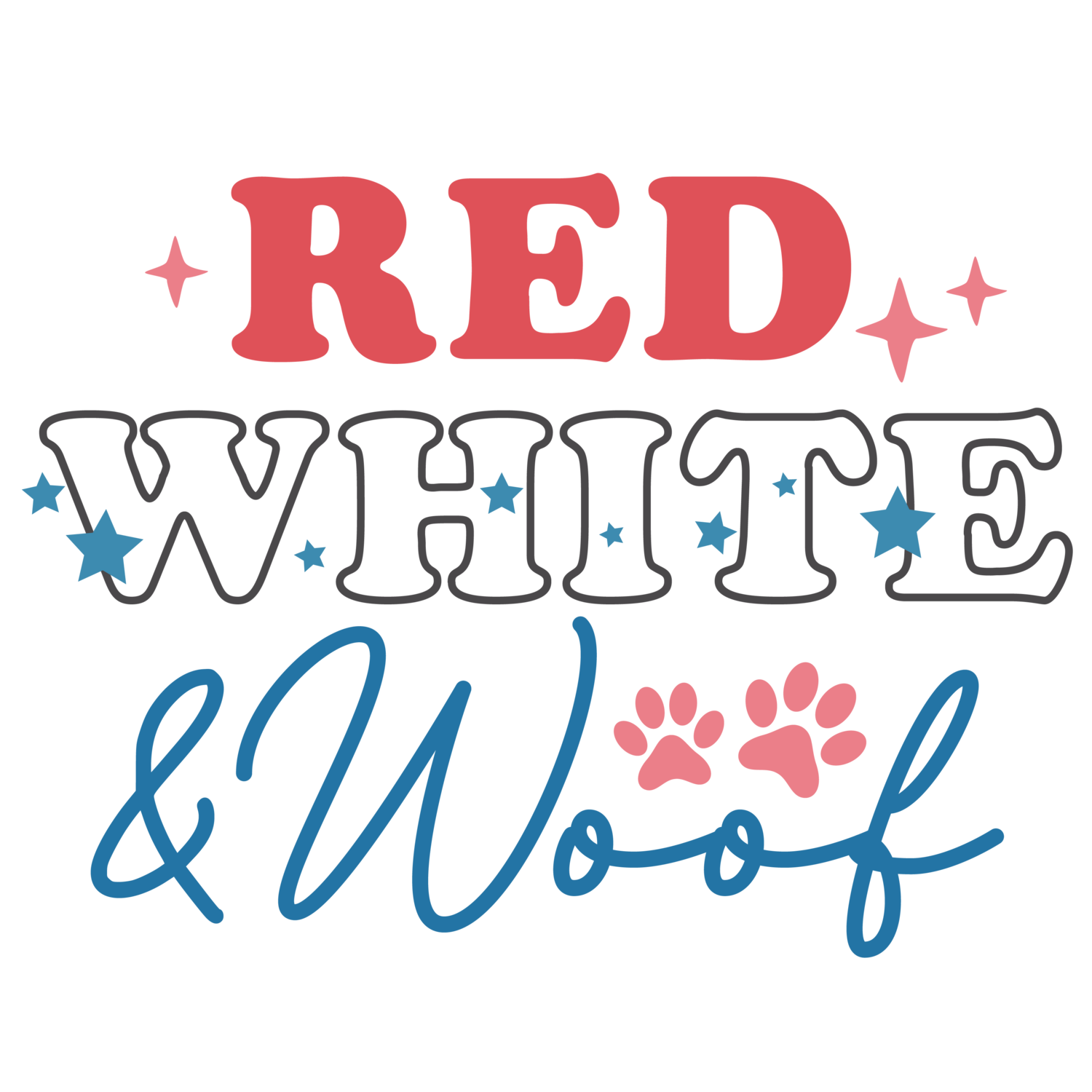 Red White and WOOF