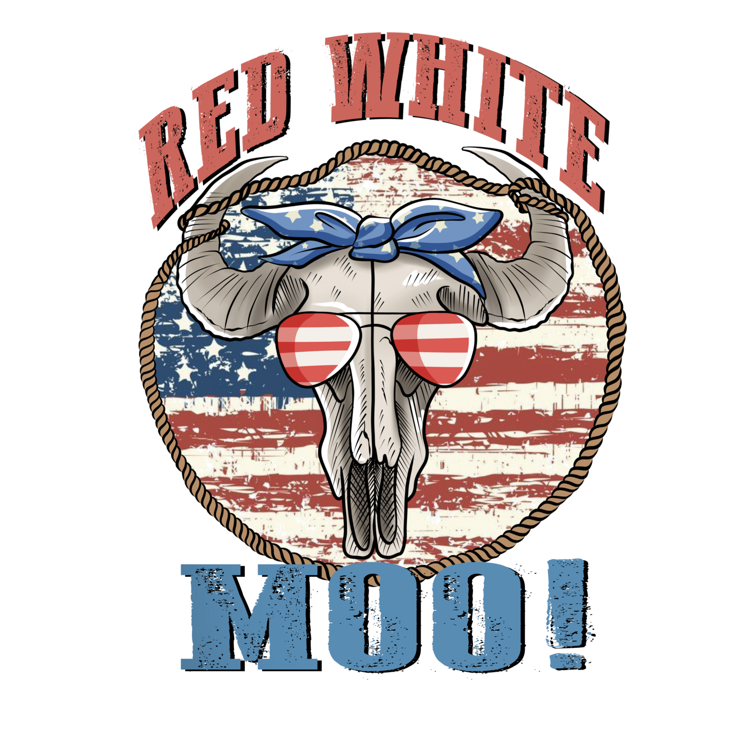 Red, White and MOO