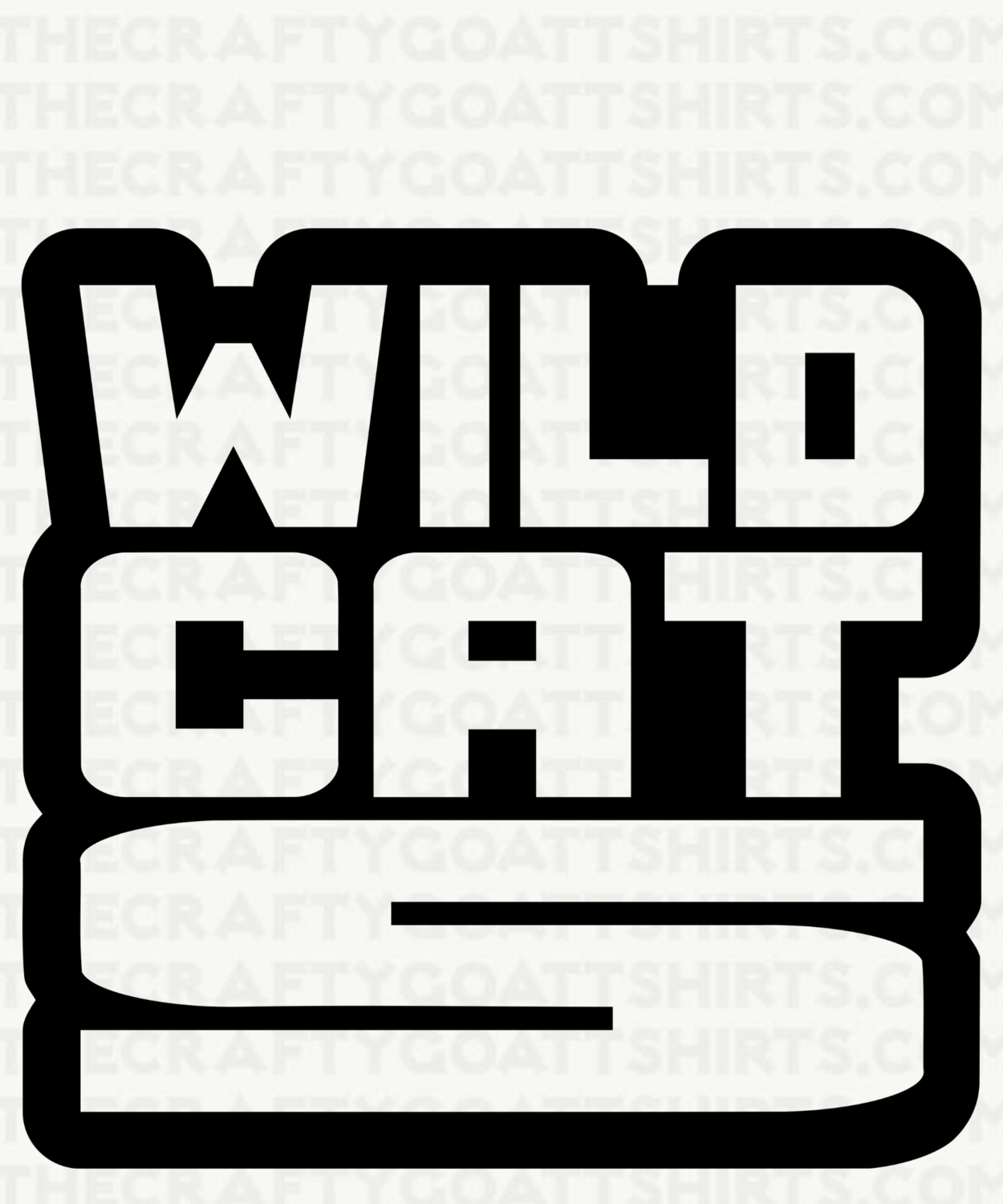 Wildcats BIG letters