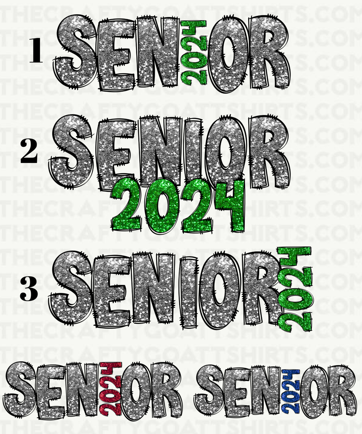 Senior Glitter 2024