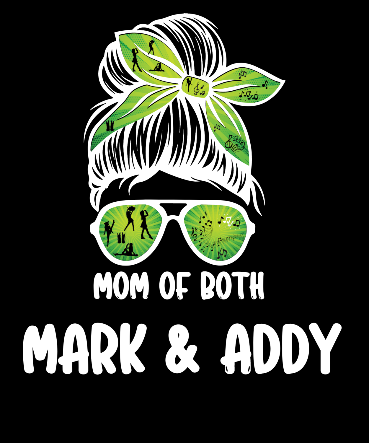 Mom of Both-Band &amp; Drill Team Hoodie