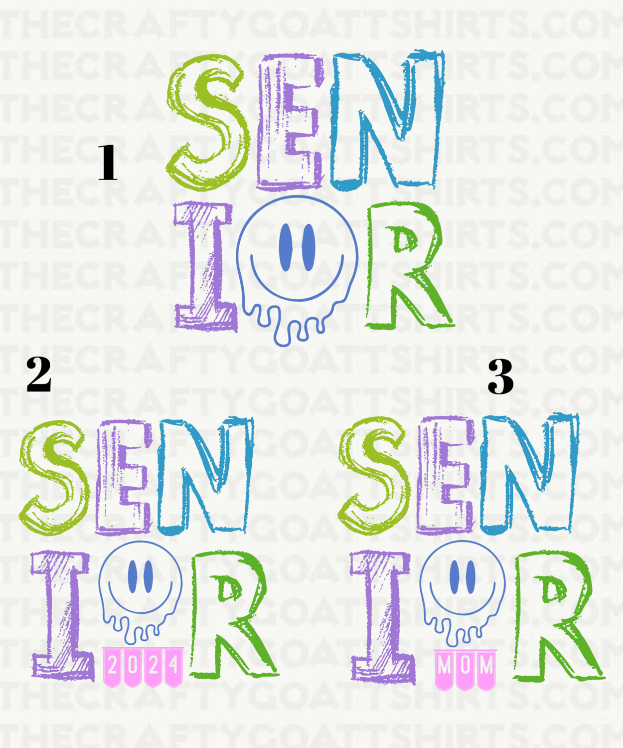 Multi Color Senior/ Senior Mom