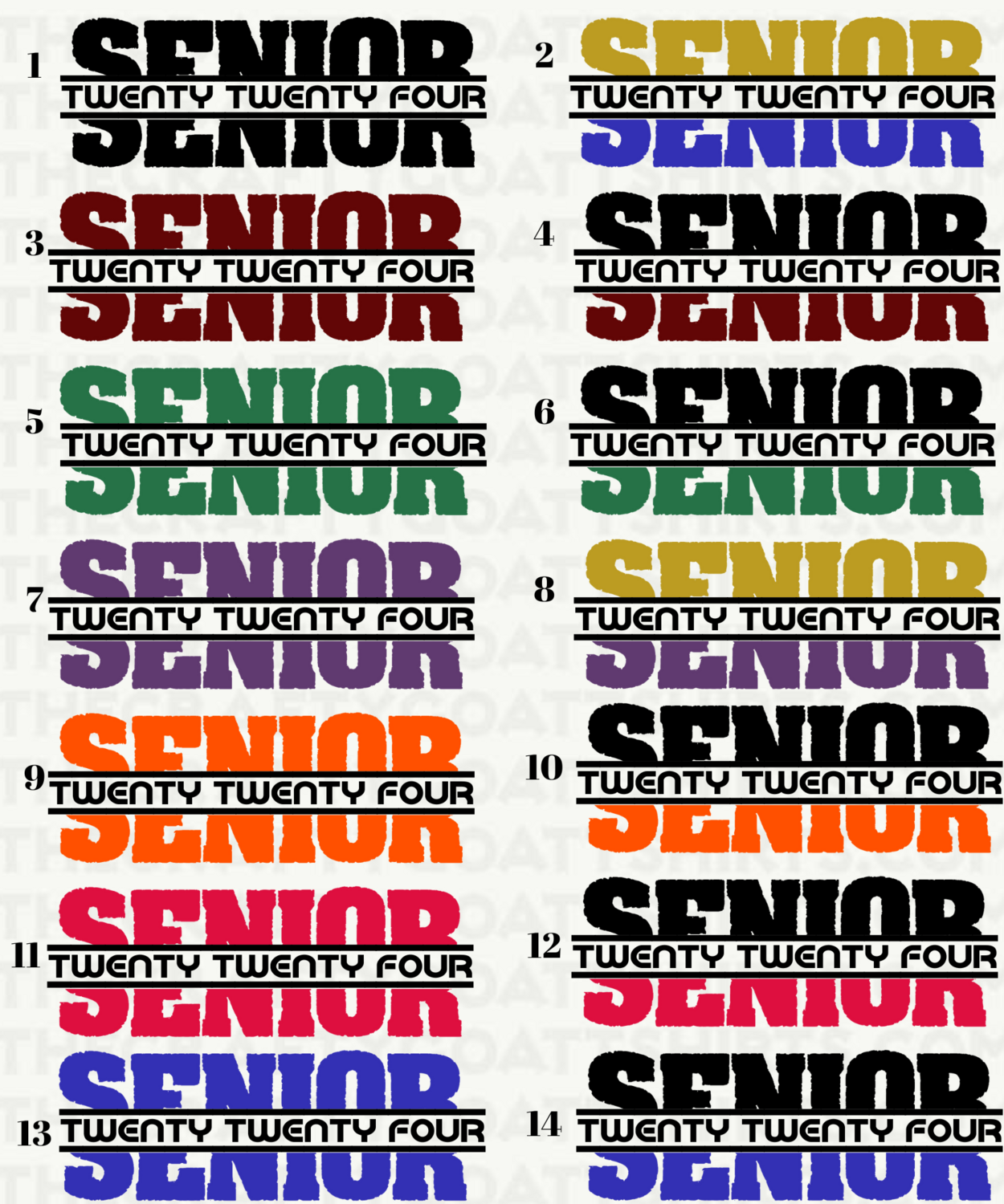 Senior Twenty Twenty Four