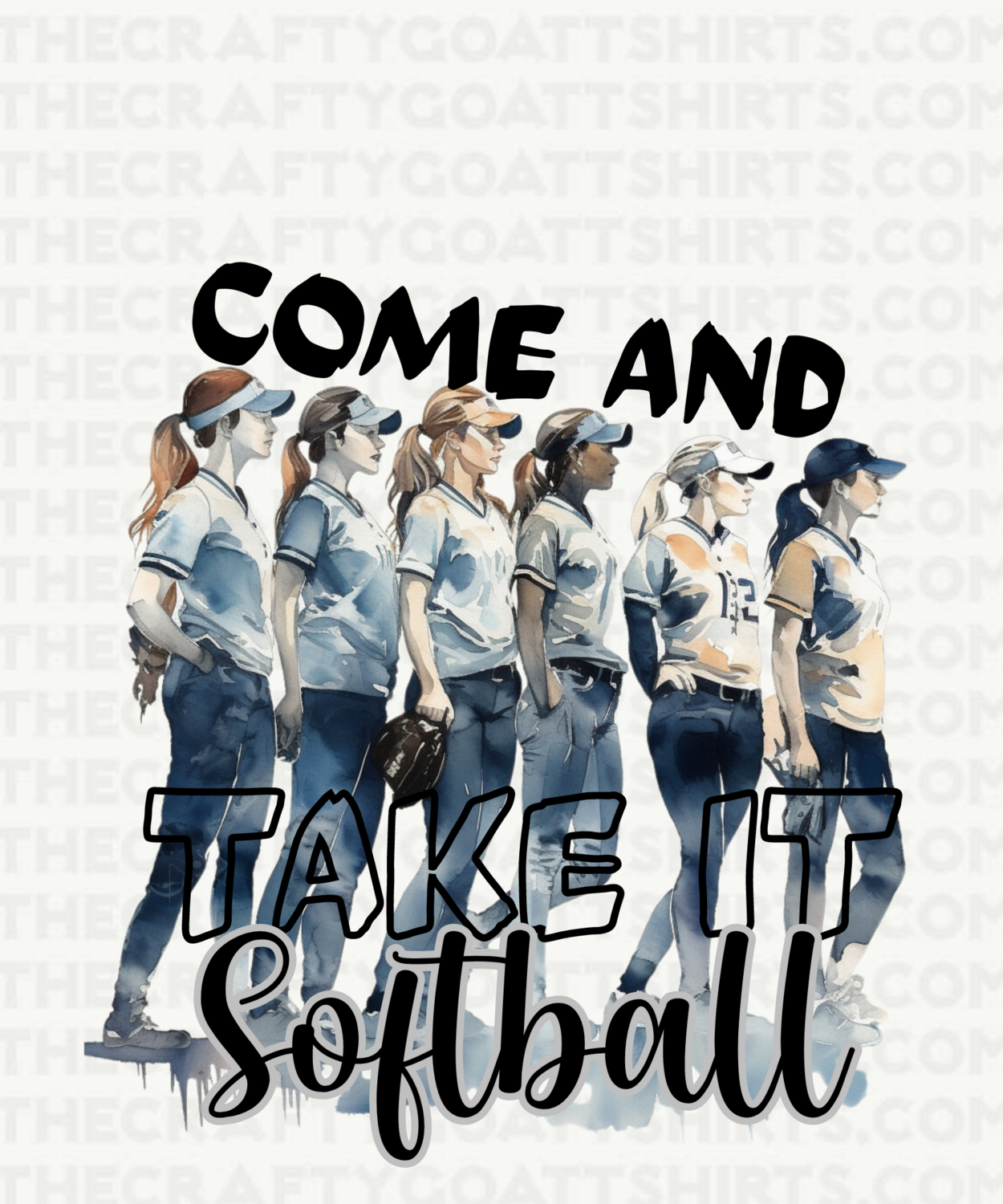 Come and take it softball group