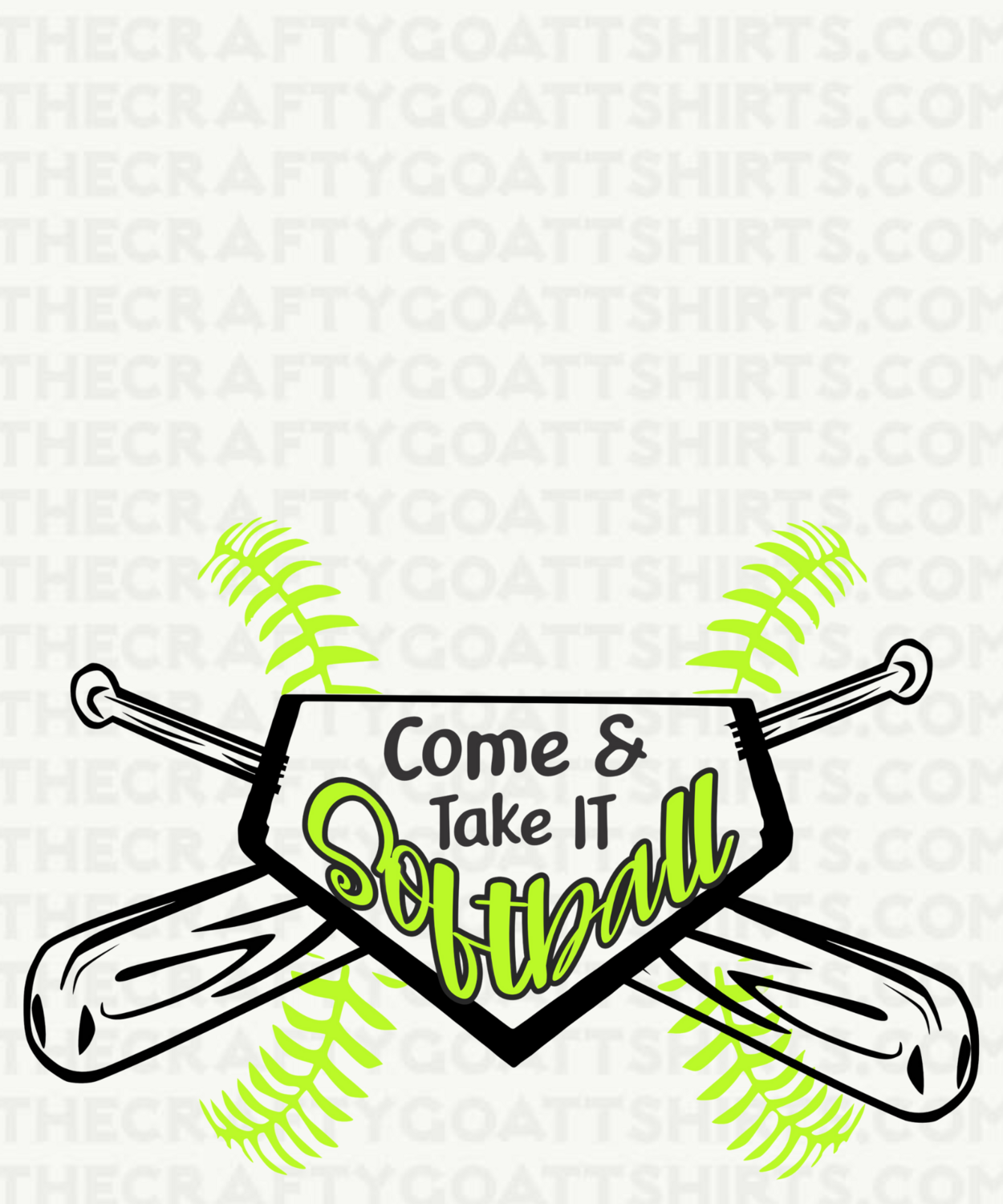 Come and take it Softball 5