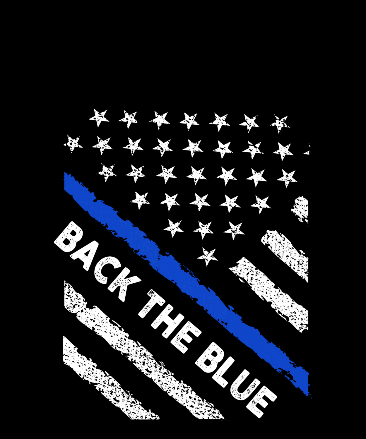 Back the Blue Flag
