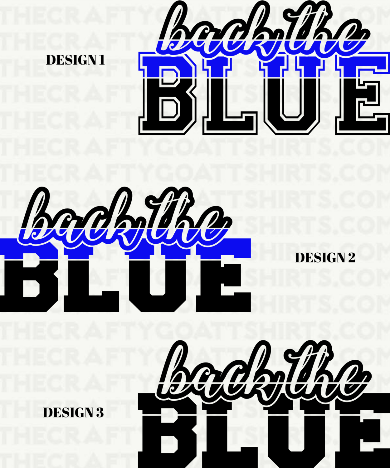 Back the Blue Multi