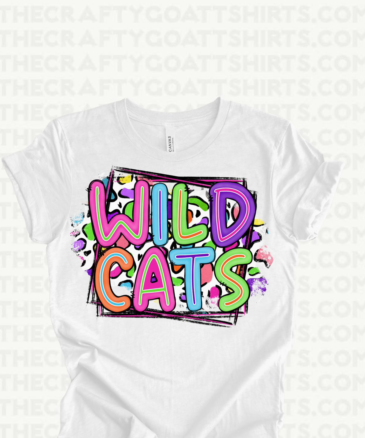 Wildcats Colorful Leopard