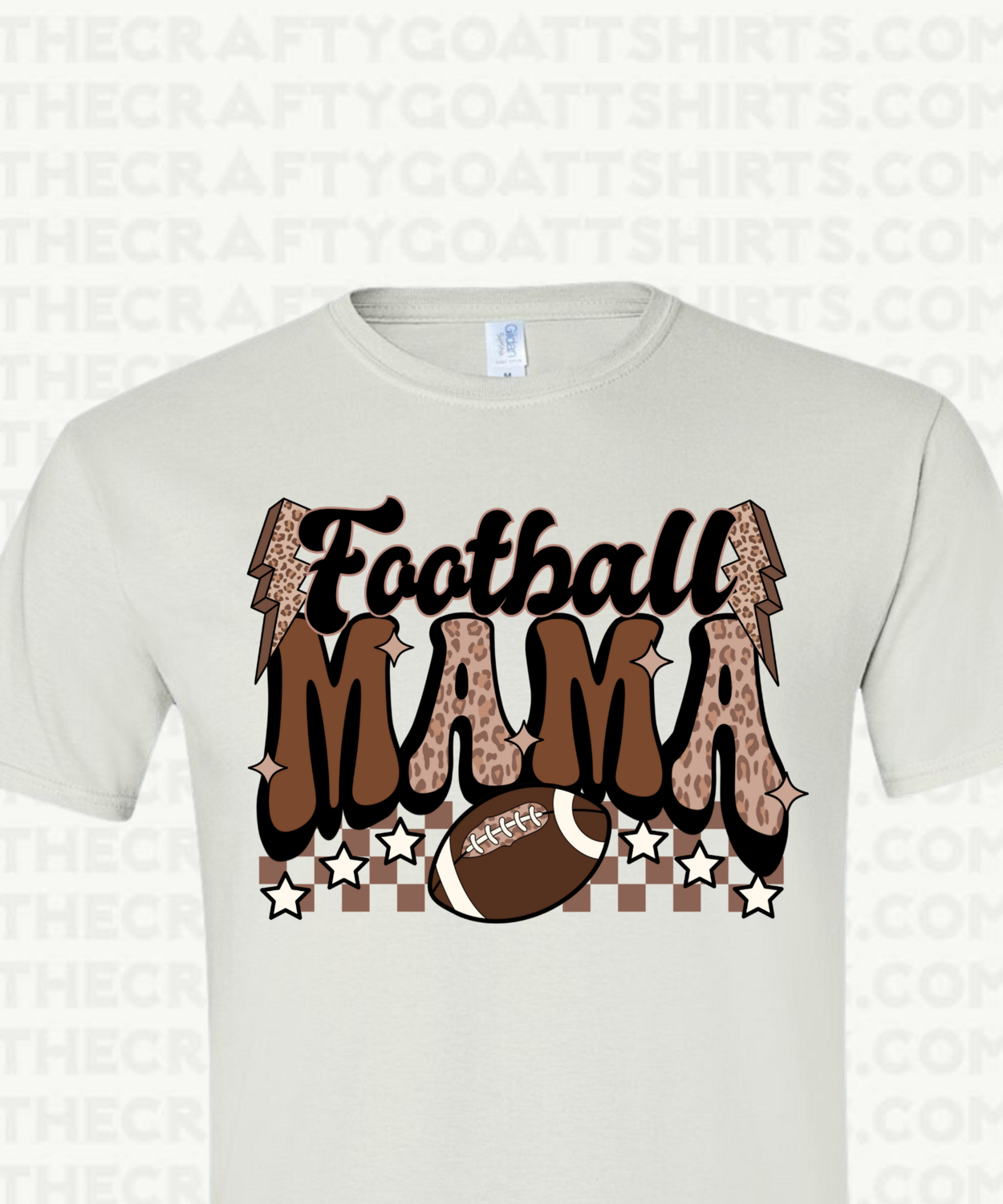 Football Mama Leopard