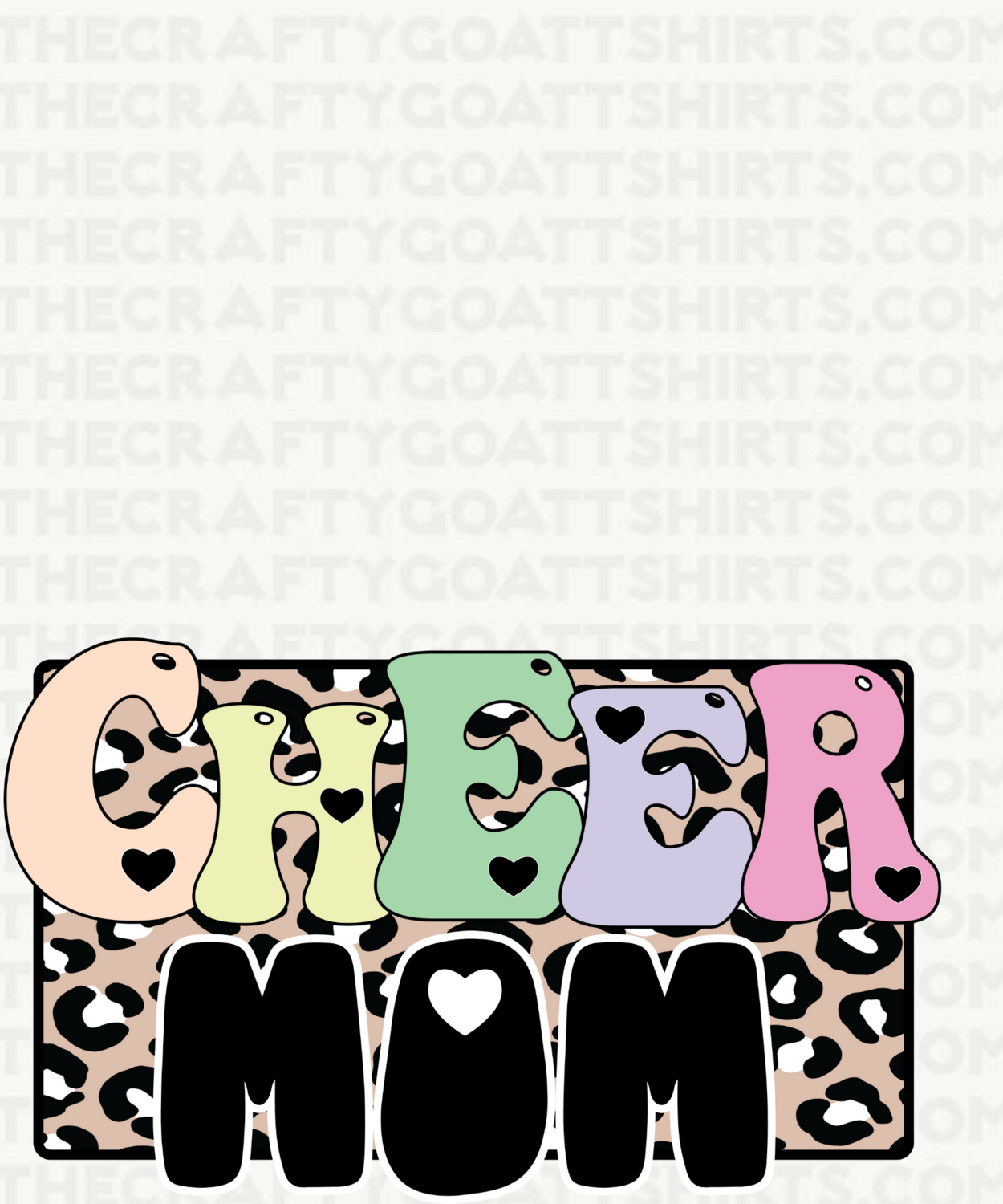 Cheer Mom Colorful