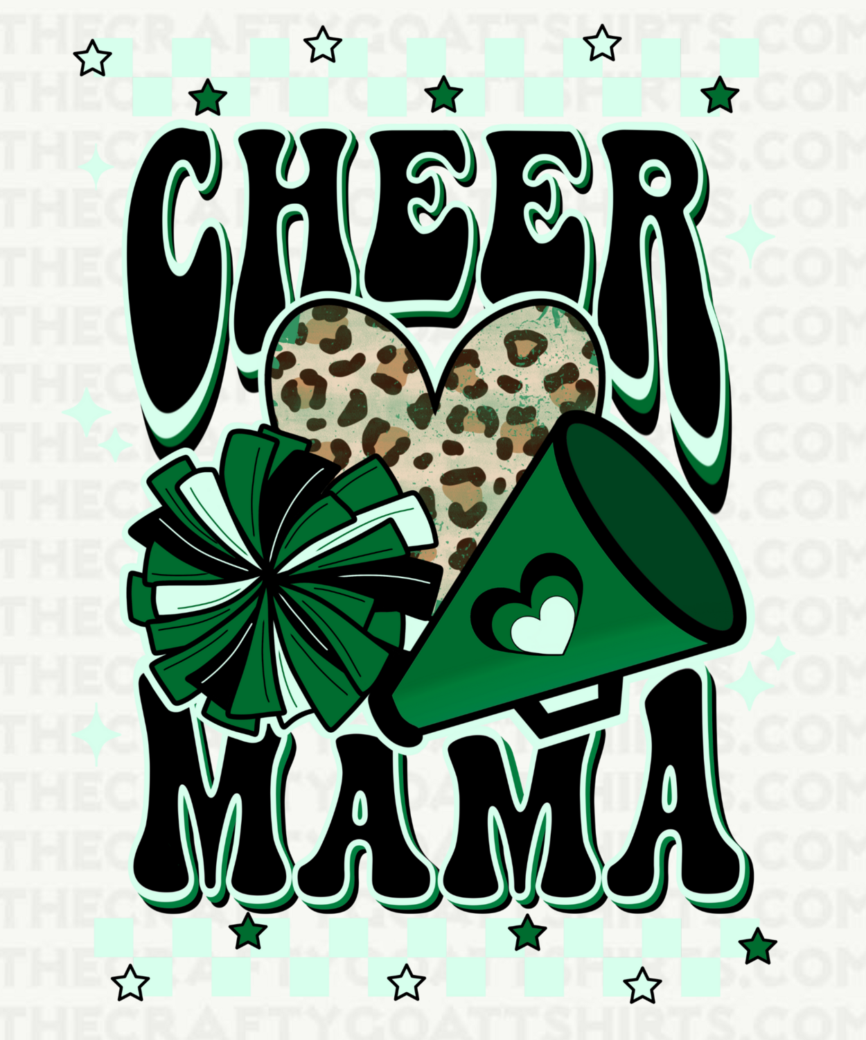 Cheer Mama Green