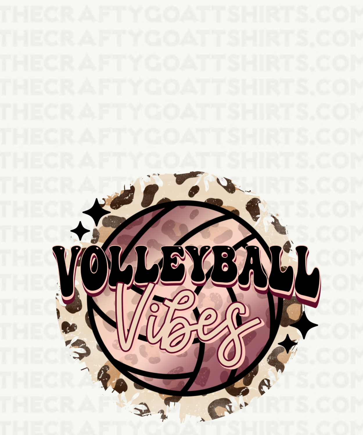 Volleyball Vibes Leopard
