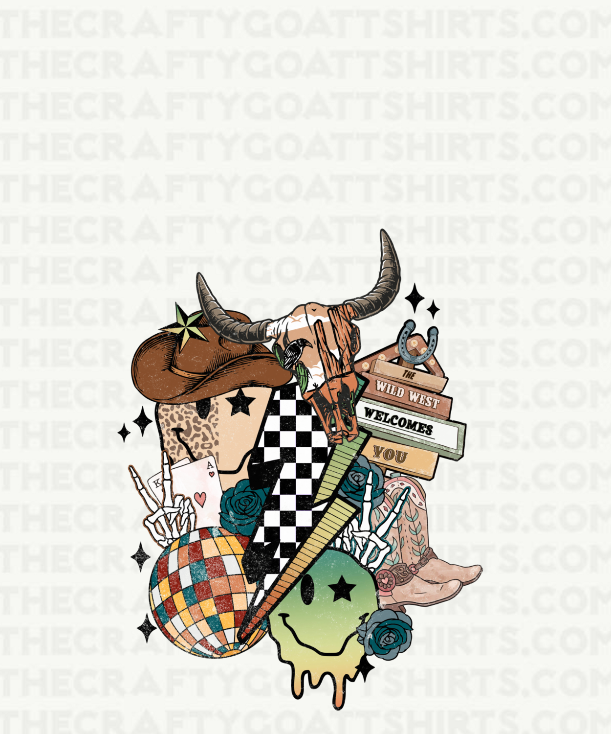 Country Western Collage