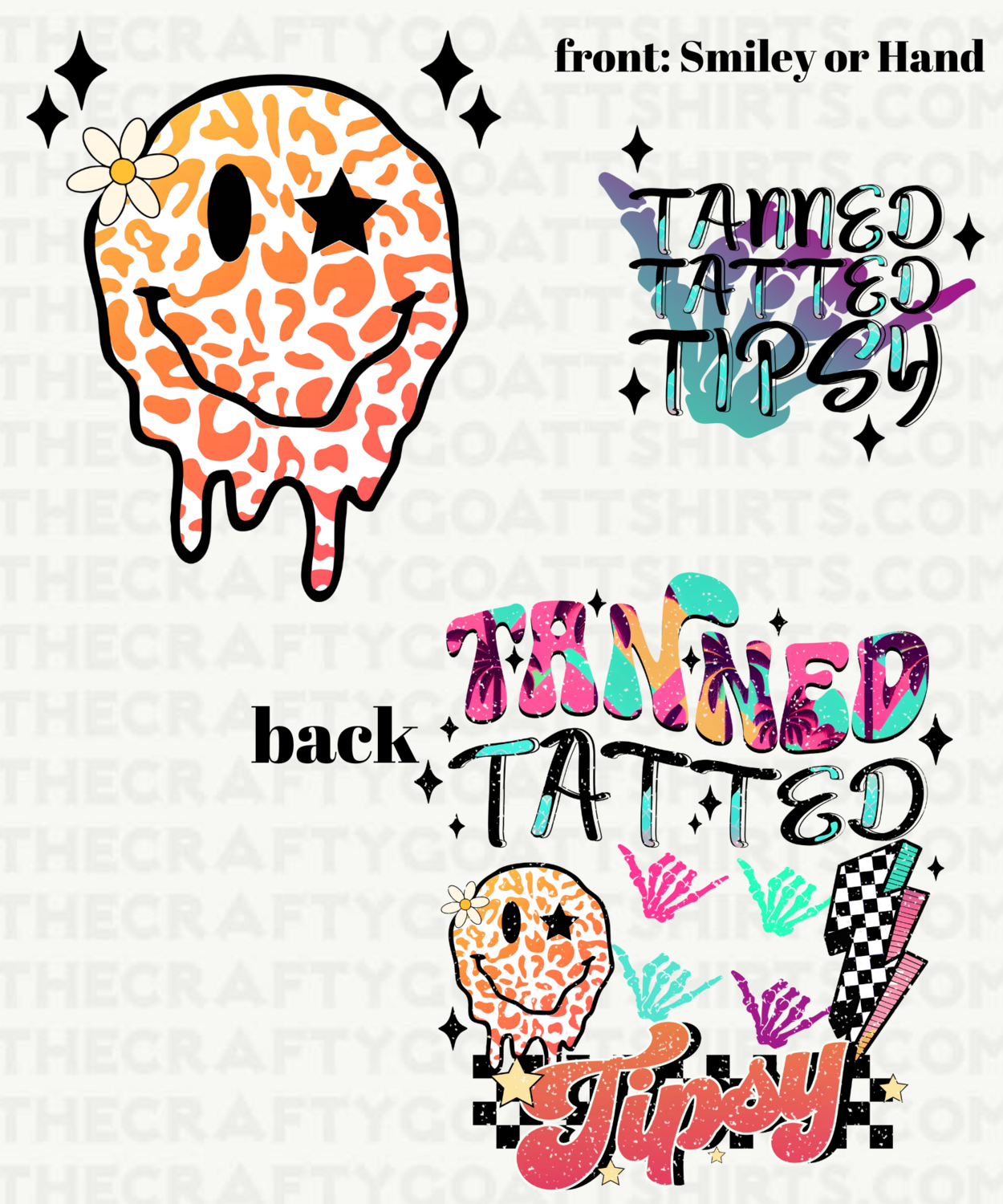 Tanned, Tatted &amp; Tipsy