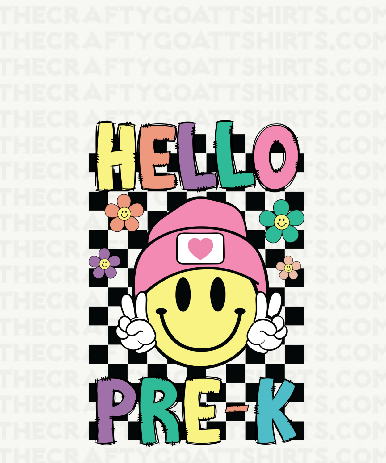 Retro Grades with Checkered Back