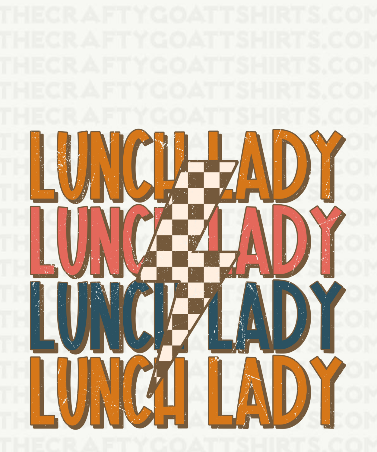 Lunch Lady retro Bolt