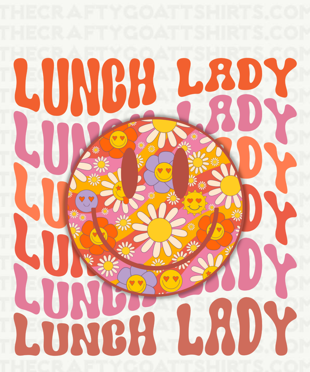 Lunch Lady Repeat Smiley