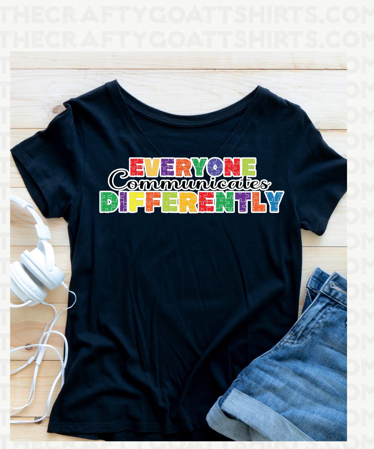 Everyone Communicates Differently Colorful