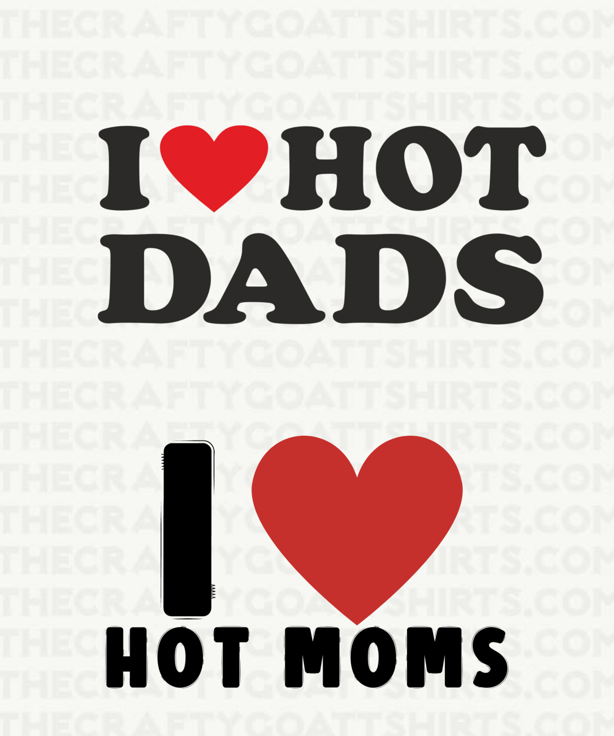 I Heart Hot Dads/Moms