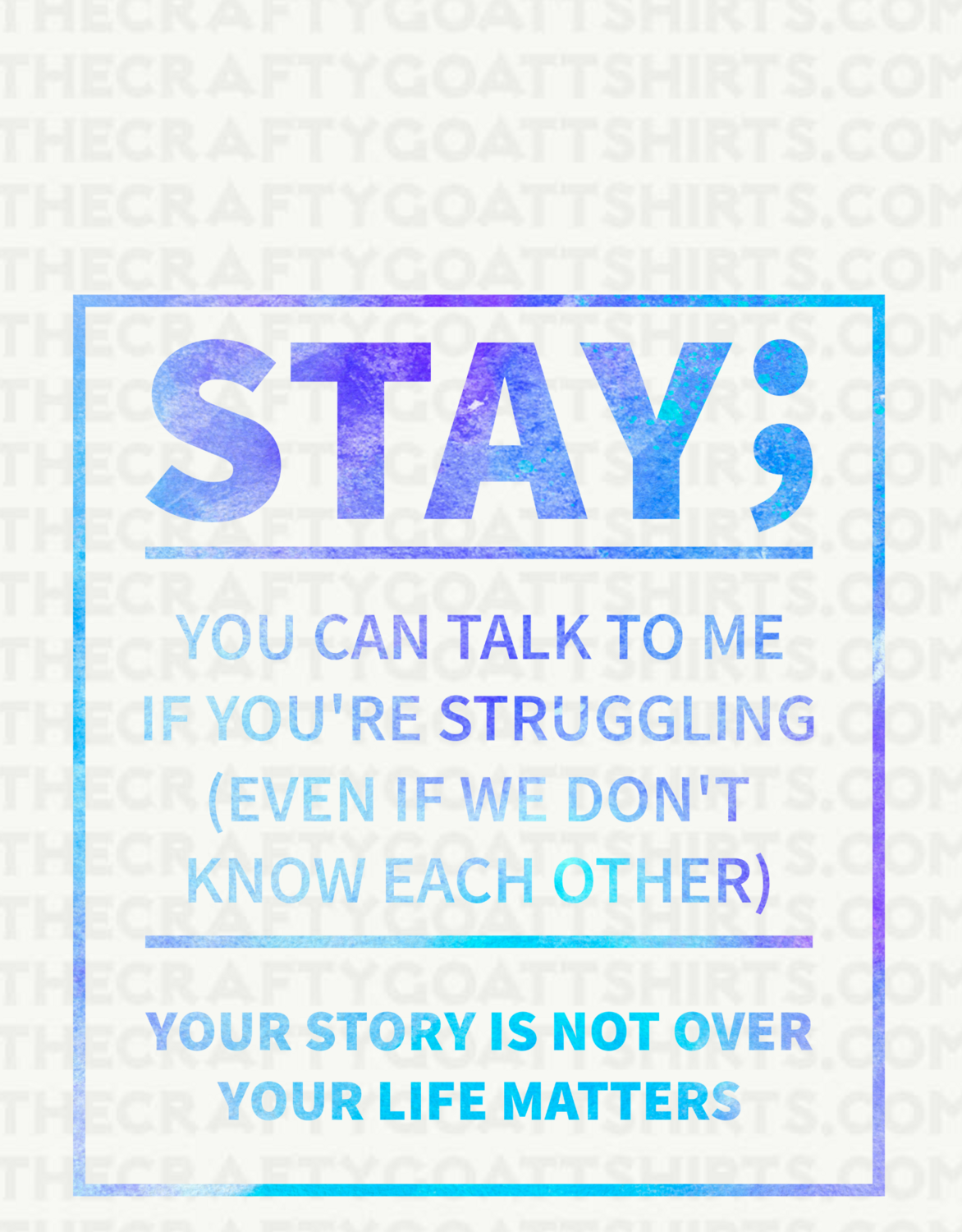 Stay-Suicide Awareness