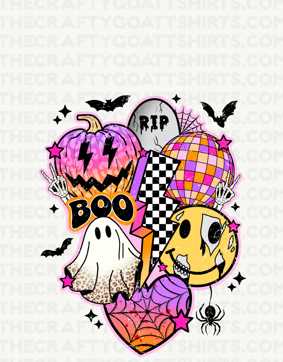 Retro Collage BOO