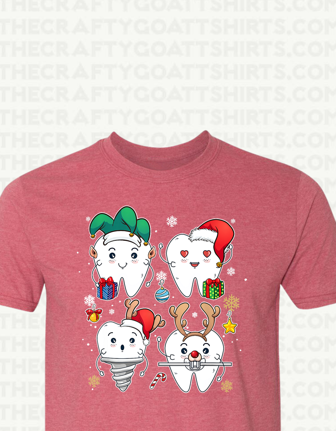 Merry Christmas Dental Teeth