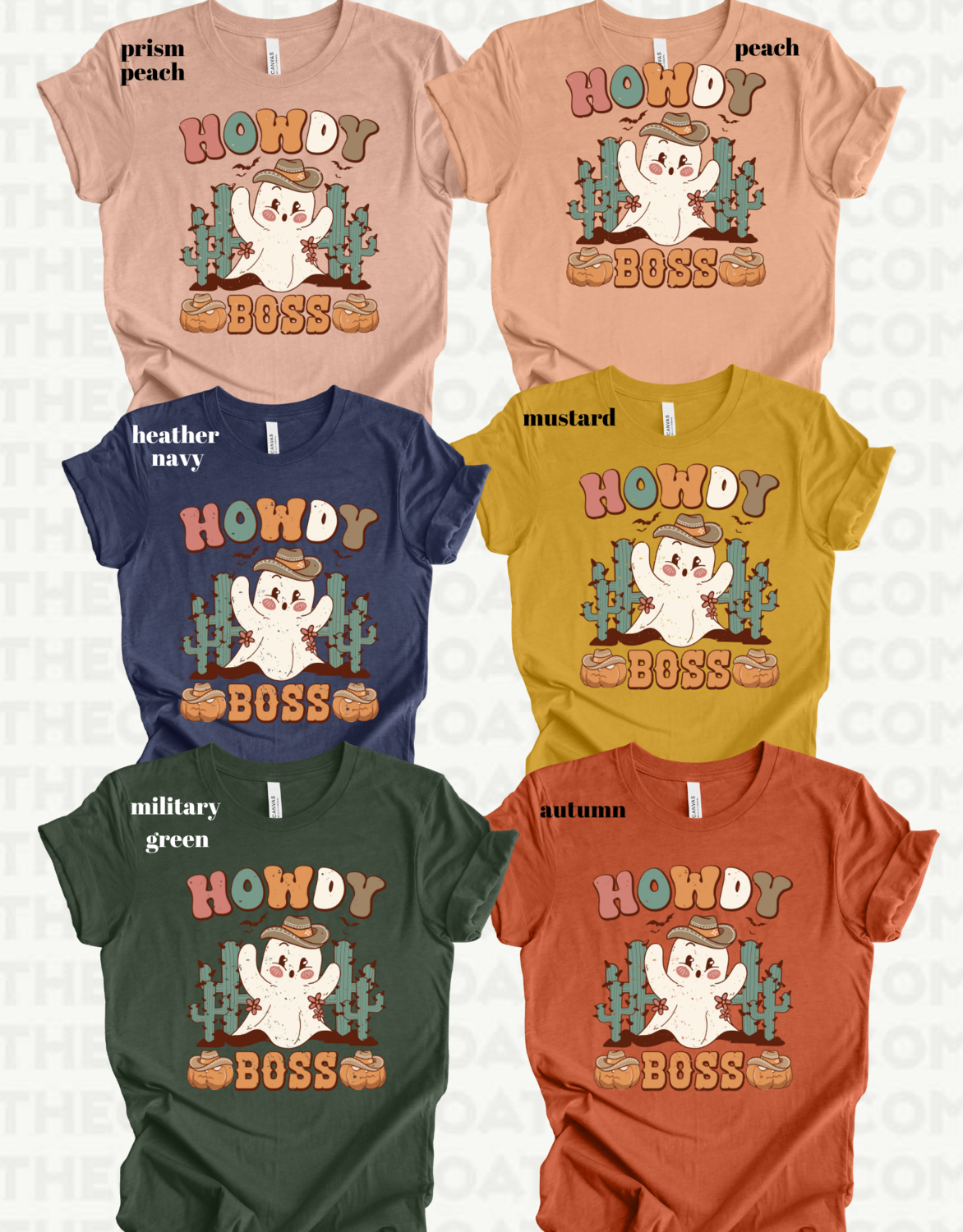 Howdy Boss Retro Halloween