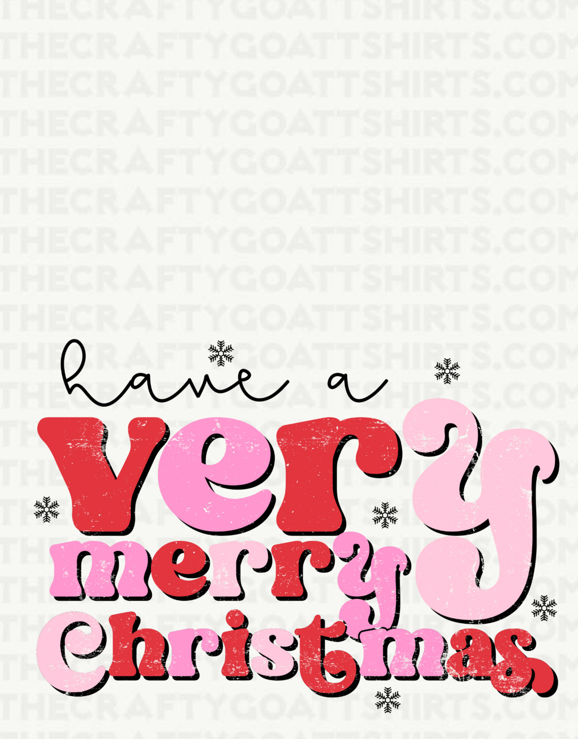 Have yourself a very merry Christmas