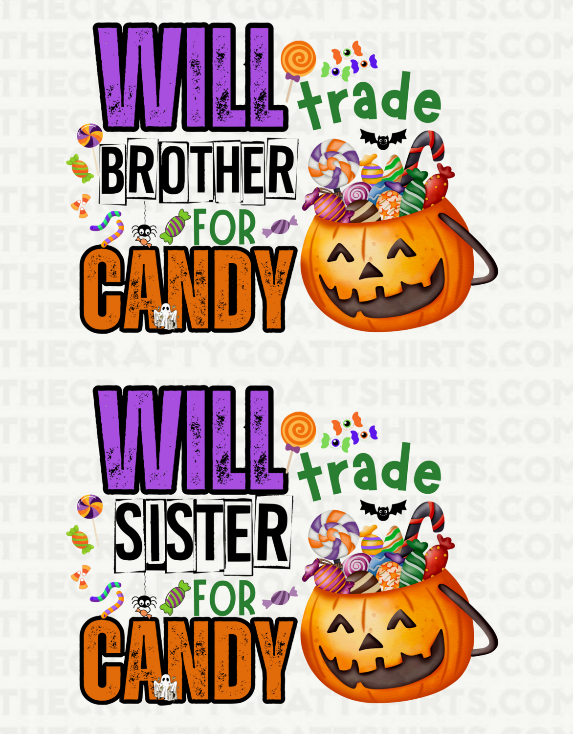 Will Trade Brother/Sister For Candy