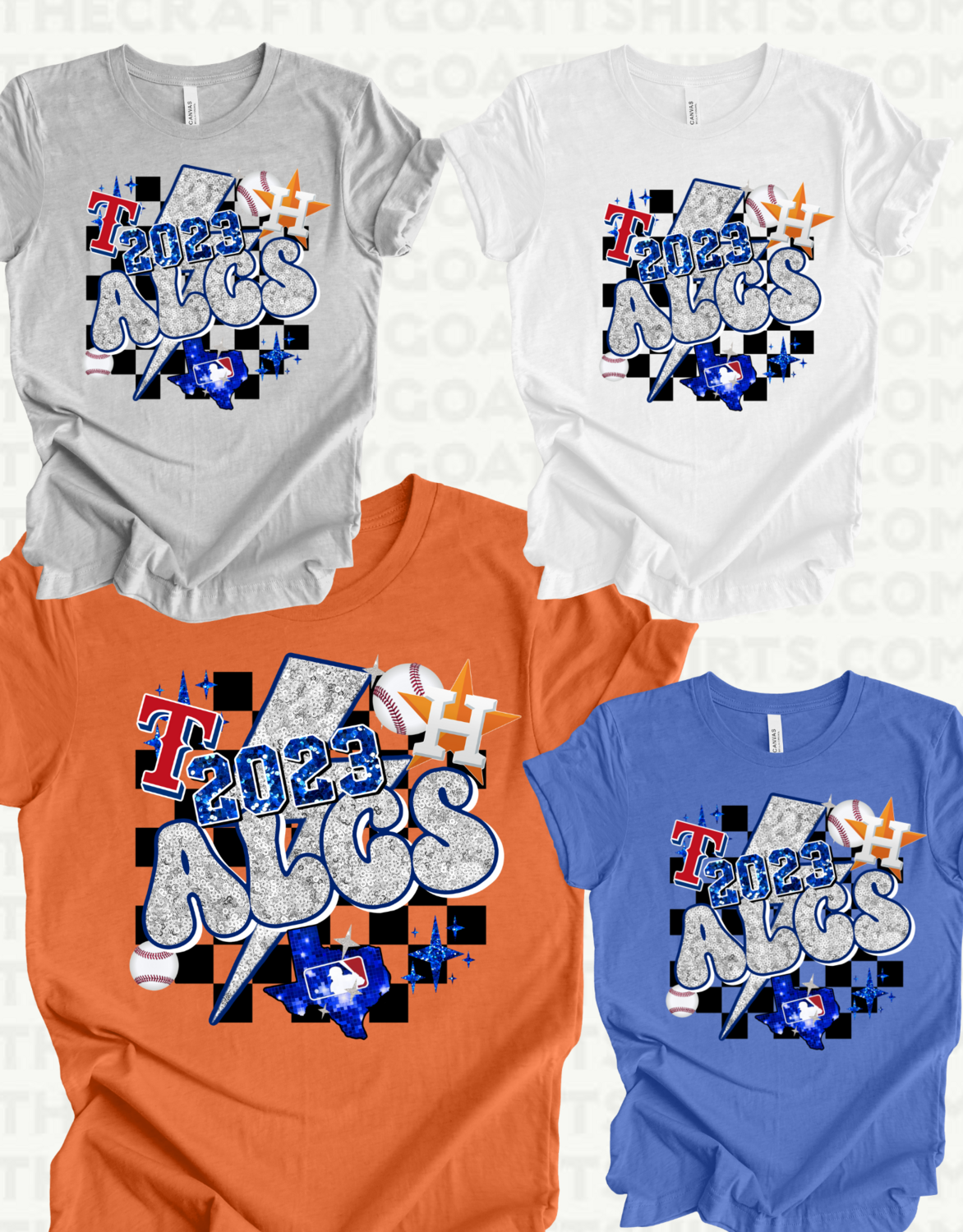 ALCS 2023 Checkered Background