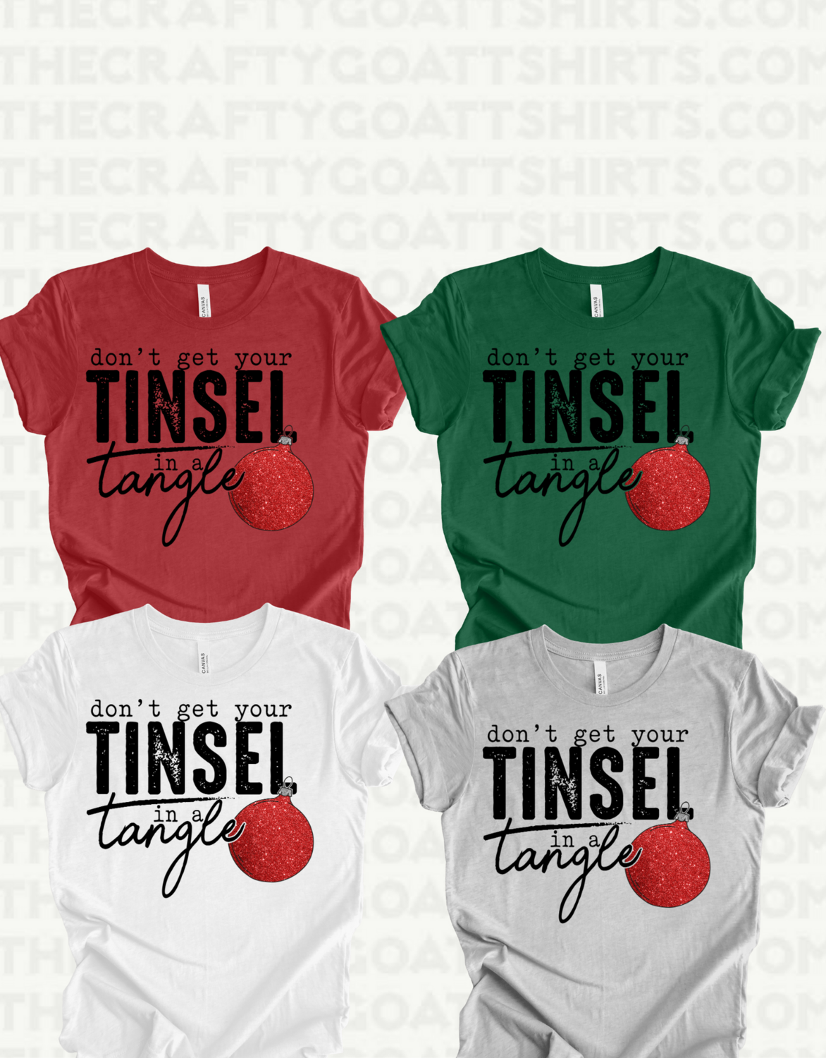 Don&#39;t Get your Tinsel in a tangle.