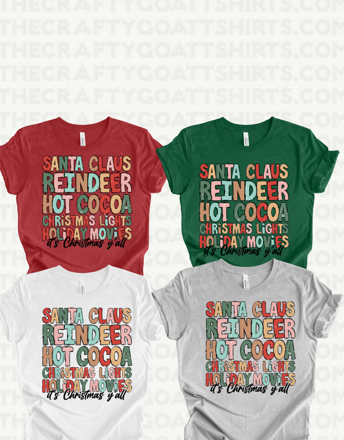 Santa Claus, Reindeer, Hot Cocoa