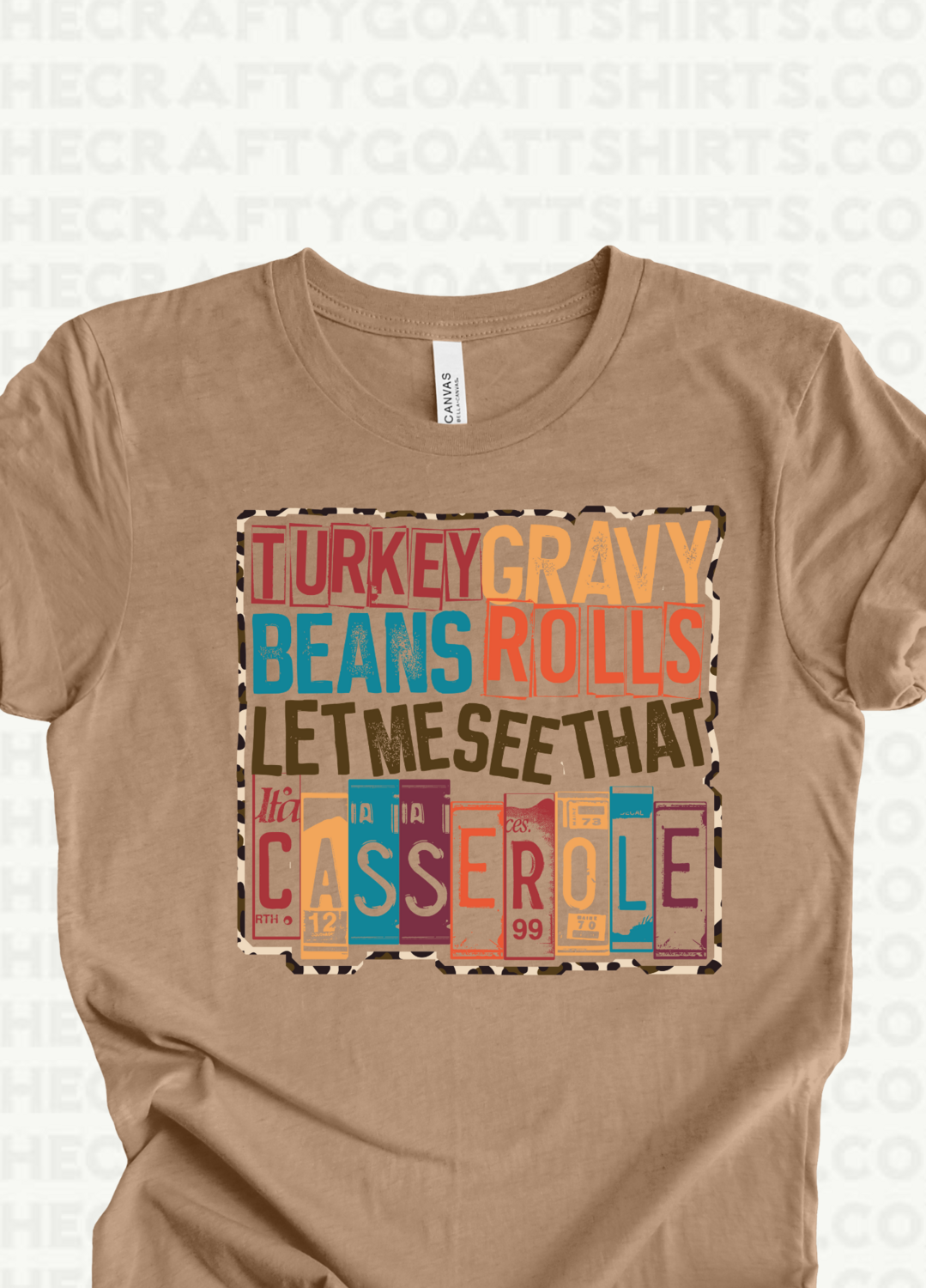 Turkey, Gravy, beans and rolls- Let me see that Casserole!
