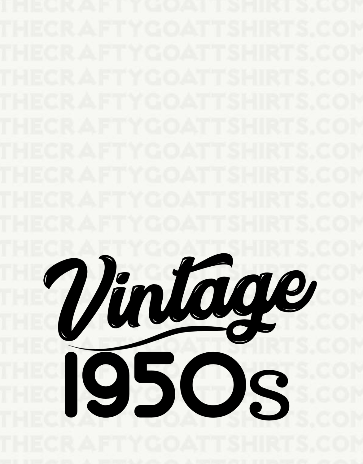 Vintage 1950s
