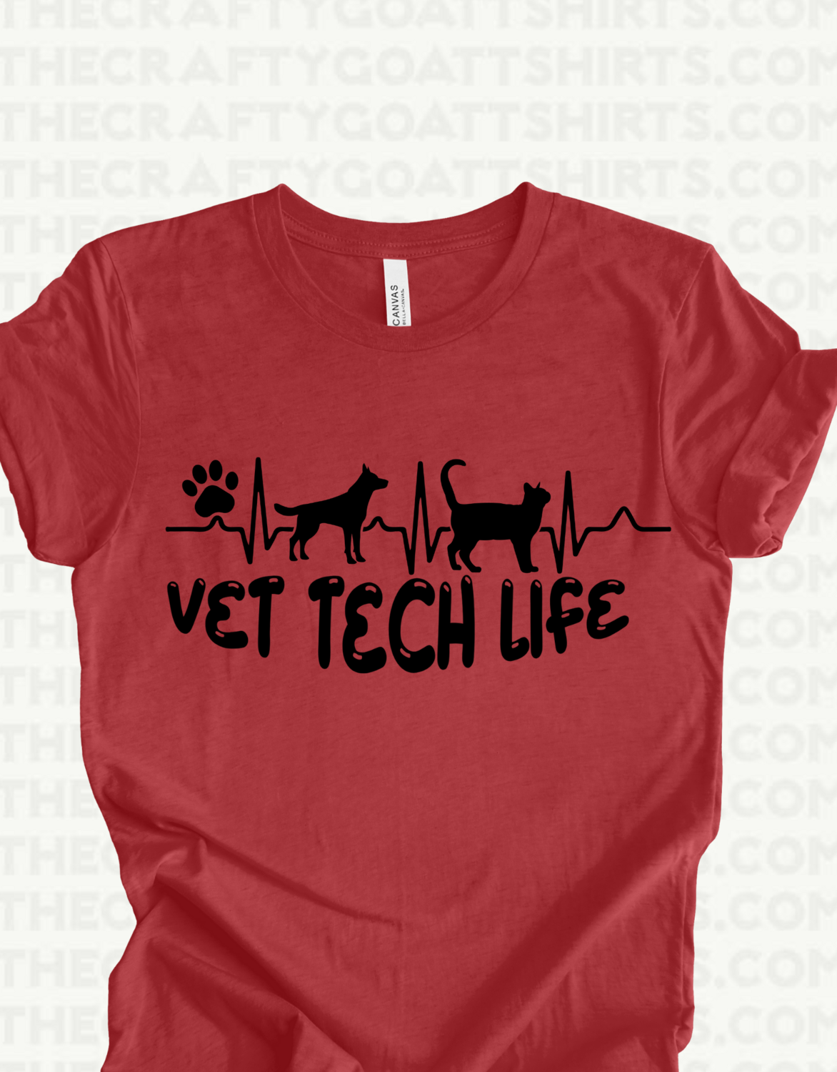Vet Tech Life with heartbeat